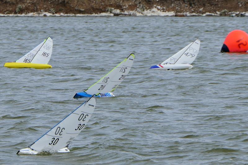 DF95 Summer Series at Barton's Point week 6 - the Beat with B Rigs photo copyright Alan Hounsell taken at East Kent Radio Sailing Club and featuring the DF95 class