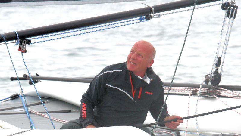 Mike Golding at the International Paint Poole Regatta - photo © Mark Jardine