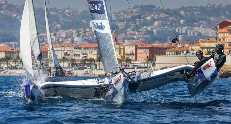 Racing in Nice on day 21 of Tour Voile photo copyright Morgan Bove / ASO taken at  and featuring the Diam 24OD class