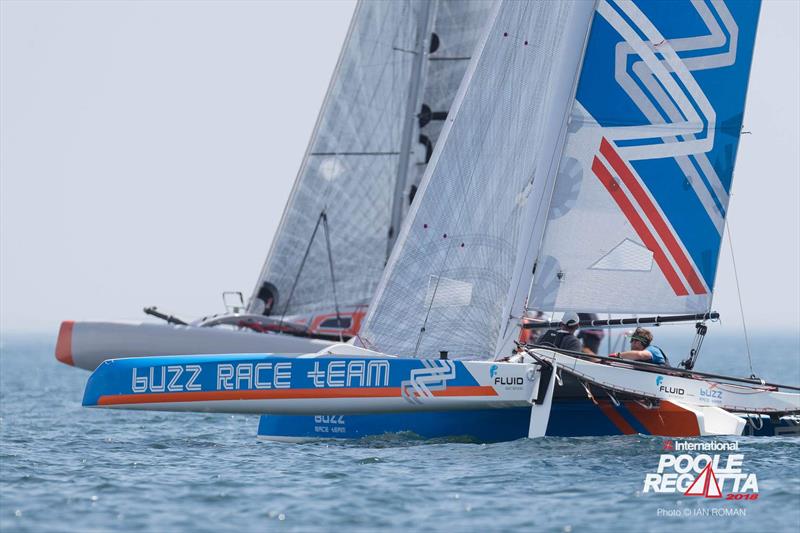 DIAM 24ODs battle it out at the International Paint Poole Regatta 2018 photo copyright Ian Roman / International Paint Poole Regatta taken at  and featuring the Diam 24OD class