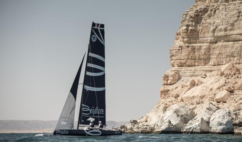 EFG Sailing Arabia The Tour on February 8th, 2018 in Duqm, Oman photo copyright Lloyd Images taken at Oman Sail and featuring the Diam 24OD class