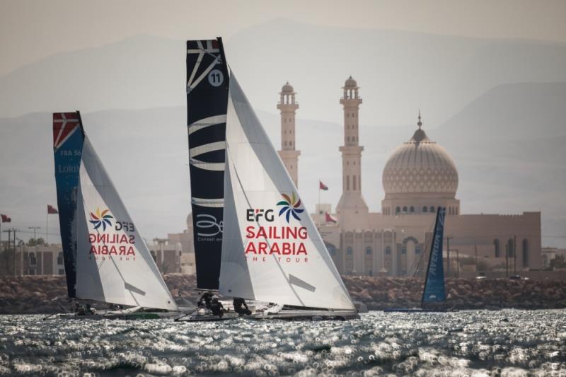 EFG Sailing Arabia The Tour on February 14th, in the city of Sur, Oman - photo © Lloyd Images