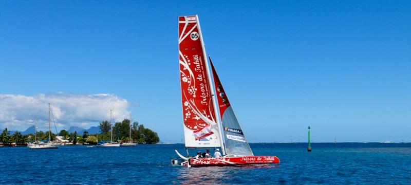 It is in French Polynesia, in Tahiti, that the first edition of the Diam World Tour ends photo copyright diam24onedesign.com taken at  and featuring the Diam 24OD class