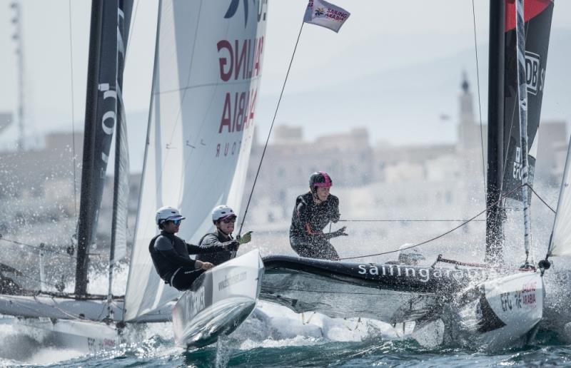 EFG Sailing Arabia The Tour on February 14th, 2018 in the city of Sur, Oman. - photo © Lloyd Images