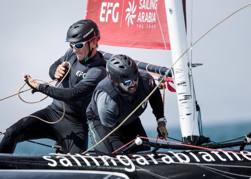 EFG Sailing Arabia The Tour on February 14th, 2018 in the city of Sur, Oman. - photo © Lloyd Images