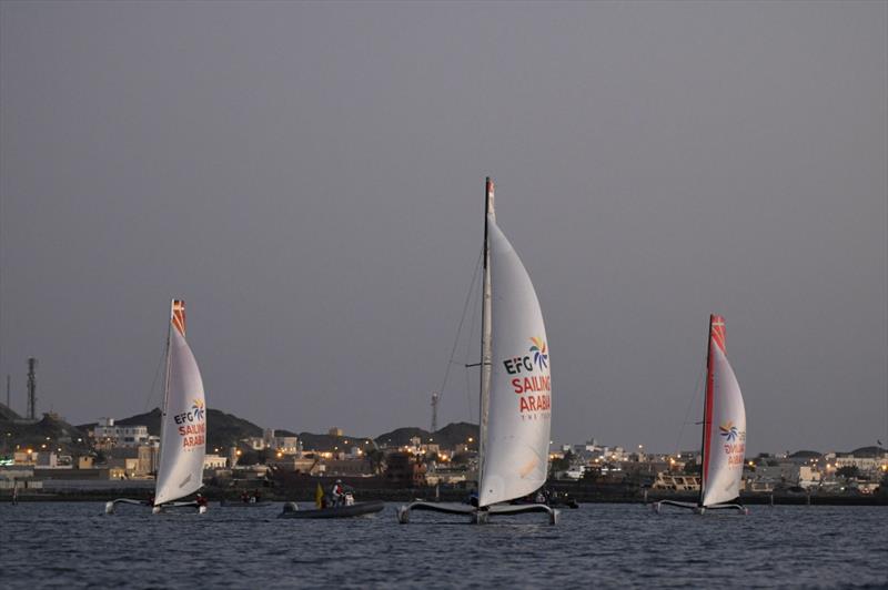 EFG Sailing Arabia The Tour 2019 photo copyright Cristof Echard taken at Oman Sail and featuring the Diam 24OD class