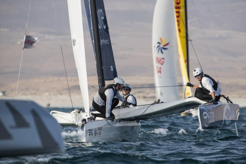 EFG Sailing Arabia The Tour 2019 photo copyright Vincent Curutchet / Lloyd Images / Oman Sail taken at Oman Sail and featuring the Diam 24OD class