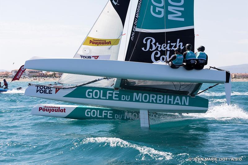 Golfe du Morbihan Breizh Cola - 2019 Tour Voile Act 5 photo copyright Jean-Marie LIOT / ASO taken at  and featuring the Diam 24OD class