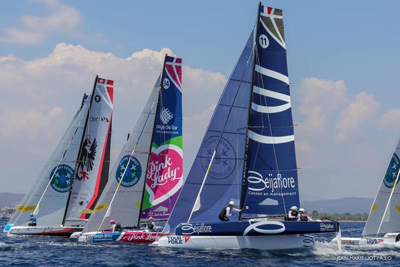 2019 Tour Voile Acte 6 - Hyères photo copyright Jean-Marie LIOT / ASO taken at  and featuring the Diam 24OD class