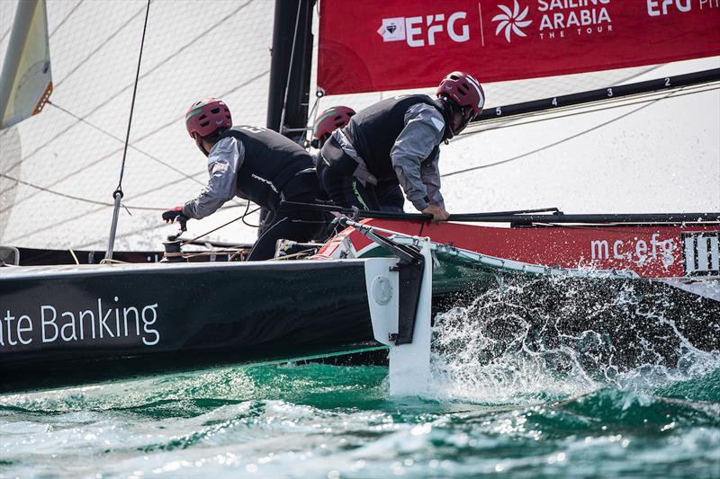 EFG Sailing Arabia The Tour - In-Port Race in Salalah, Oman photo copyright Oman Sail / Sander van der Borch taken at  and featuring the Diam 24OD class