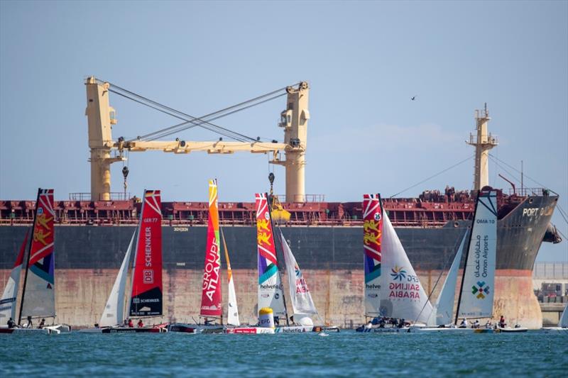 2020 EFG Sailing Arabia - The Tour, Stage 2 photo copyright Sander van der Borch / Oman Sail taken at  and featuring the Diam 24OD class