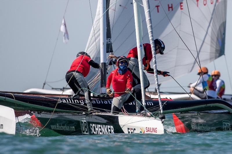 DB Schenker - EFG Sailing Arabia - The Tour 2020 photo copyright Sander van der Borch / Oman Sail taken at  and featuring the Diam 24OD class