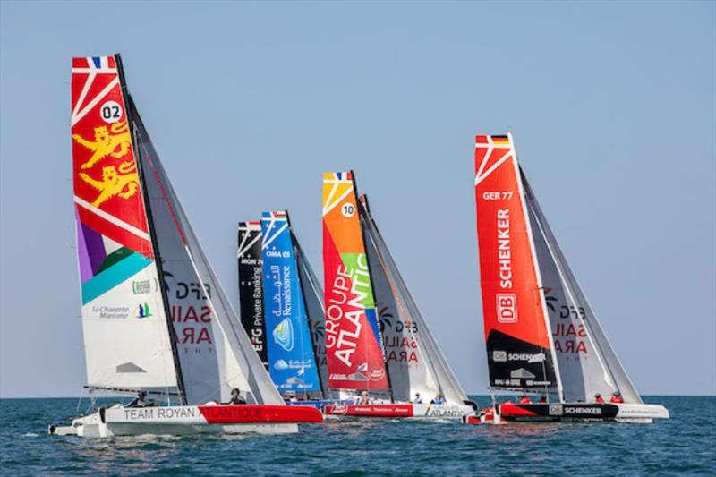 Team DB Schenker - 2020 EFG Sailing Arabia - The Tour photo copyright Sander van der Borch / Oman Sail taken at Oman Sail and featuring the Diam 24OD class