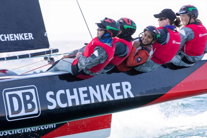 Team DB Schenker - 2020 EFG Sailing Arabia - The Tour photo copyright Sander van der Borch / Oman Sail taken at Oman Sail and featuring the Diam 24OD class