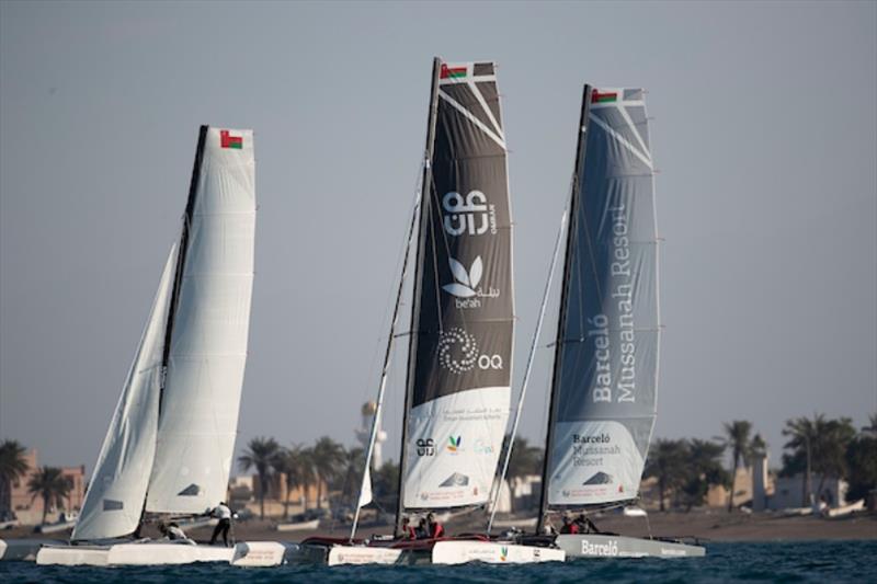 Practice race - 2021 Sailing Arabia - The Tour photo copyright Lloyd Images / Oman Sail taken at  and featuring the Diam 24OD class