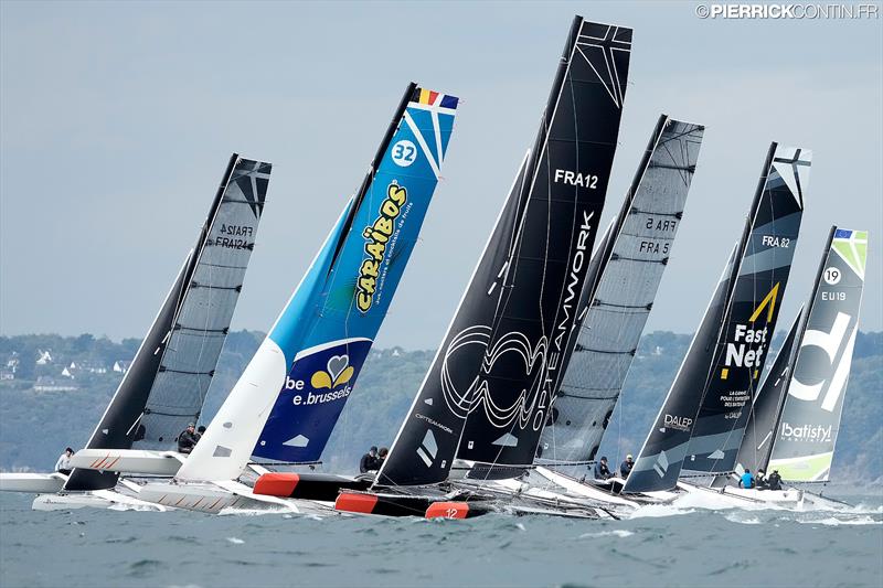 Diam 24 One Design fleet - photo © Pierrick Contin