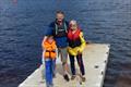 Three generations of the Dunkerley family get afloat on the Discover Sailing Day 2022 at Dovestone Sailing Club © Nik Lever