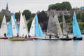 Close racing on the first lap - Border Counties midweek sailing at Chester © Brian Herring