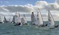 Race start during the Sailing South West event at Castle Cove &copy; Fiona Grant