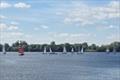 Summer series at Hunts day 1 with pre-race coaching and novice start initiative &copy; Kate Goujon