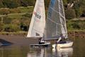 Eventual winner Richard Colbeck (L) and Stewart Mitchell (R) in very close company - Palnackie Race at Solway &copy; James Colbeck