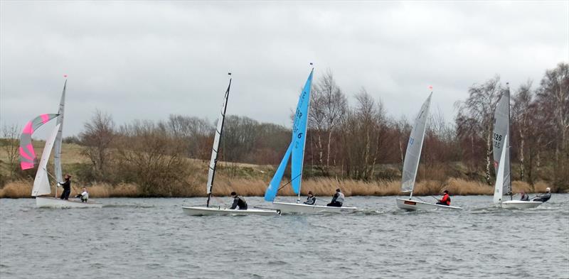 Day 9 of the Crewsaver Tipsy Icicle at Leigh & Lowton photo copyright Paul Allen taken at Leigh & Lowton Sailing Club and featuring the Dinghy class