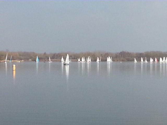 Day 10 of the Crewsaver Tipsy Icicle at Leigh & Lowton photo copyright Sue Atherton taken at Leigh & Lowton Sailing Club and featuring the Dinghy class