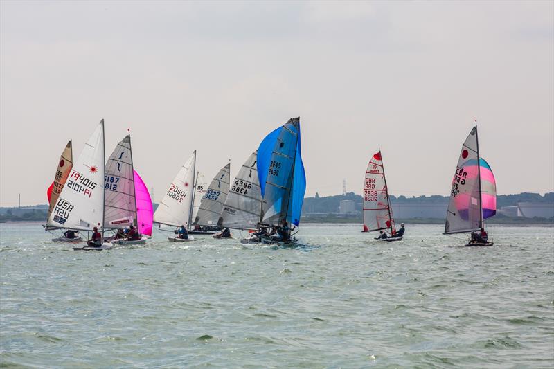 Civil Service Dinghy Sailing Championships 2014 photo copyright Dave Purcell taken at Netley Cliff Sailing Club and featuring the Dinghy class