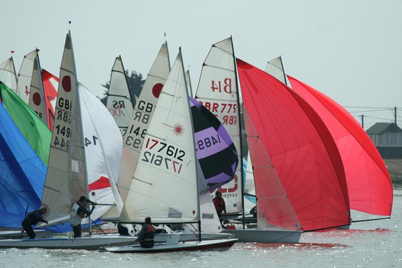 Big Wednesday start at Pyefleet Week - photo © Fiona Brown / www.fionabrown.com