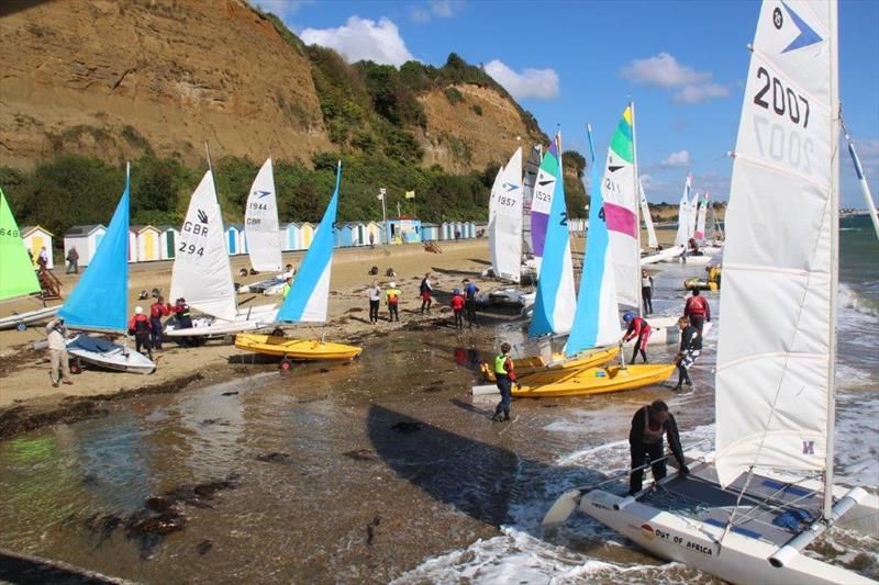 Bart's Bash at Shanklin photo copyright Mary Howie-Wood taken at Shanklin Sailing Club and featuring the Dinghy class
