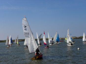 Bart's Bash event at Crosby photo copyright Ann Middleton taken at Crosby Sailing Club and featuring the Dinghy class