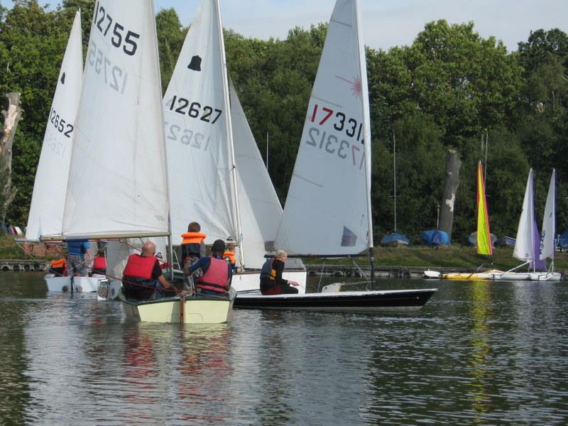 Push the Boat Out at Greensforge photo copyright L Watkins taken at Greensforge Sailing Club and featuring the Dinghy class