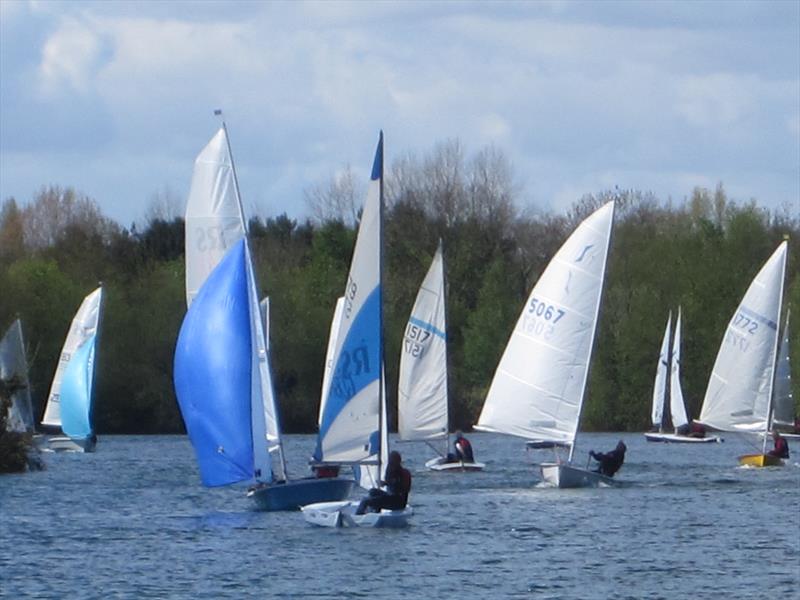 First Trophy Day of the season at Ripon photo copyright Jane Hall taken at Ripon Sailing Club and featuring the Dinghy class