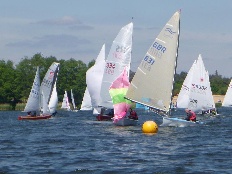Fleet and handicap racing every weekend at Frensham, all through the winter photo copyright Clive Eplett taken at Frensham Pond Sailing Club and featuring the Dinghy class