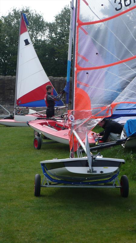 Craven Sailing Club hosts inaugural Junior Invitation event photo copyright Al Cass taken at Craven Sailing Club and featuring the Dinghy class