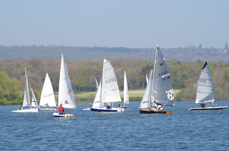 Sutton and East Surrey Water Board Cup at Bough Beech photo copyright Martyn Smith taken at Bough Beech Sailing Club and featuring the Dinghy class