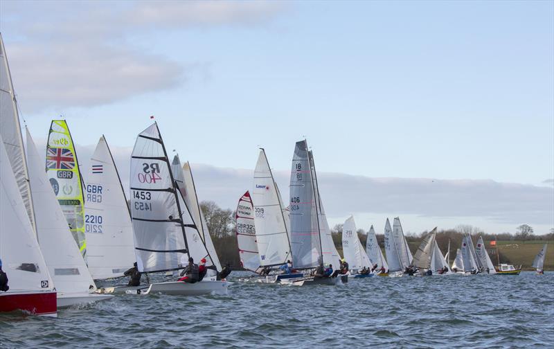 GJW Direct SailJuice Winter Series Tiger Trophy at Rutland - photo © Tim Olin / www.olinphoto.co.uk