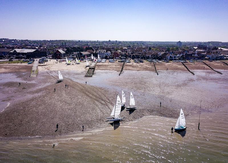 Whitstable Yacht Club's Push the Boat Out Day photo copyright Tom Banbury taken at Whitstable Yacht Club and featuring the Dinghy class