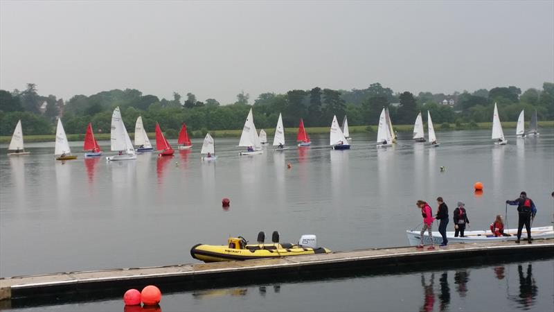 Shustoke Race Week 2018 photo copyright Zara Turtle taken at Shustoke Sailing Club and featuring the Dinghy class