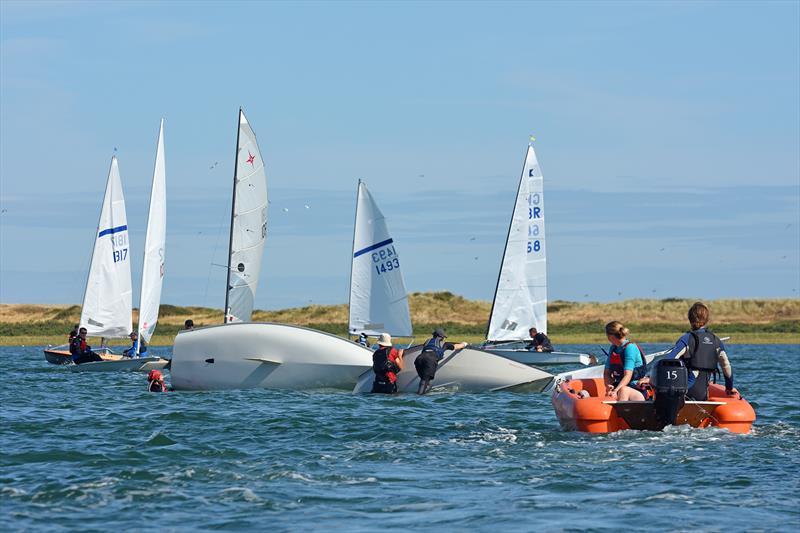 North West Norfolk Sailing Week 2018 photo copyright Neil Foster / www.wfyachting.com taken at Blakeney Sailing Club and featuring the Dinghy class