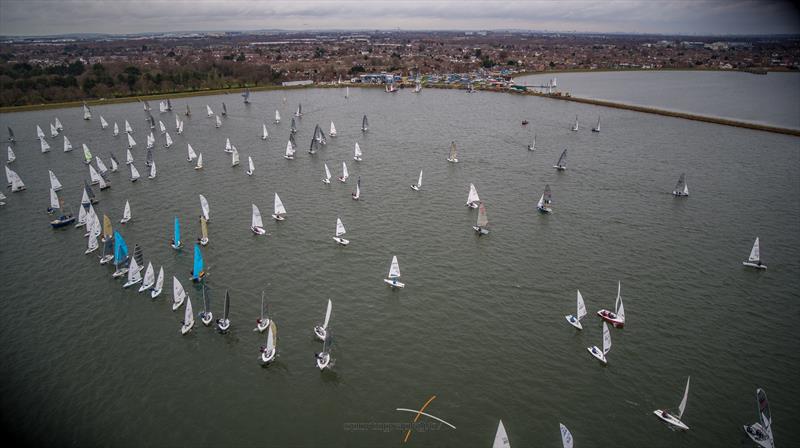 GJW Direct Bloody Mary 2019 photo copyright Alex & David Irwin / www.sportography.tv taken at Queen Mary Sailing Club and featuring the Dinghy class