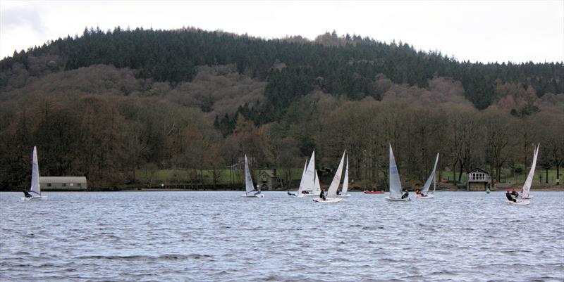 Inaugural Wintermere dinghy regatta at South Windermere Sailing Club photo copyright Mark Fearnley taken at South Windermere Sailing Club and featuring the Dinghy class