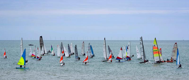 The Tythe Barn Race: Inter-club competition between Pagham Yacht Club, Bognor Sailing Club & Felpham Sailing Club photo copyright Tony Lord taken at Felpham Sailing Club and featuring the Dinghy class