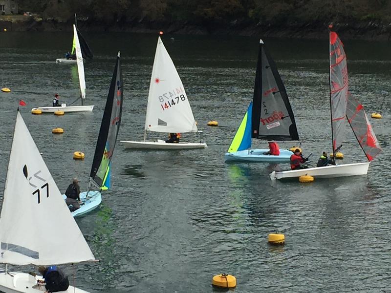 Fowey Gallants Sailing Club Winter Series 2019 photo copyright Yvette Gamble taken at Fowey Gallants Sailing Club and featuring the Dinghy class