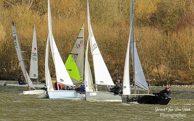 Leigh & Lowton Sailing Club Tipsy Icicle week 8 photo copyright Gerard van den Hoek taken at Leigh & Lowton Sailing Club and featuring the Dinghy class