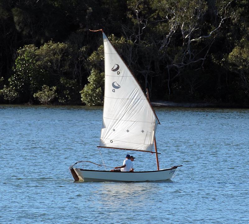 Noosa Gaff Rig Regatta 2019 photo copyright Phil Atkins taken at Noosa Yacht and Rowing Club and featuring the Dinghy class