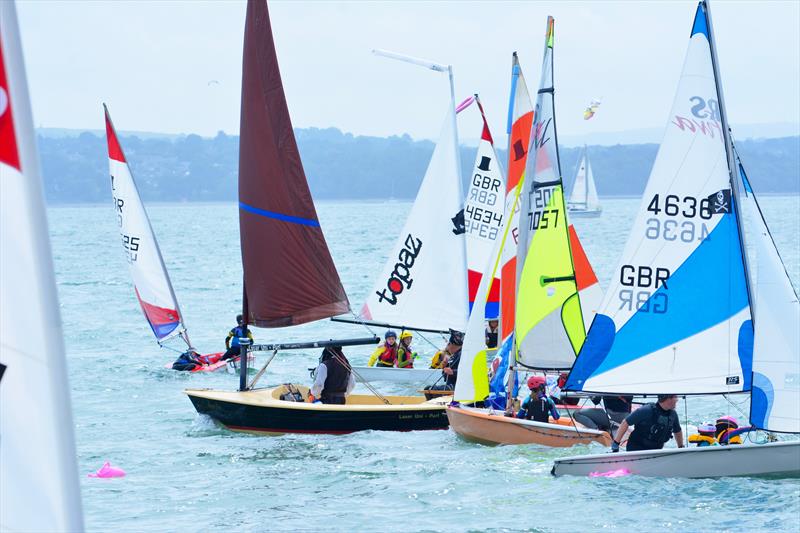 Stokes Bay Sailing Club Cadets - photo © Lorraine Bugden