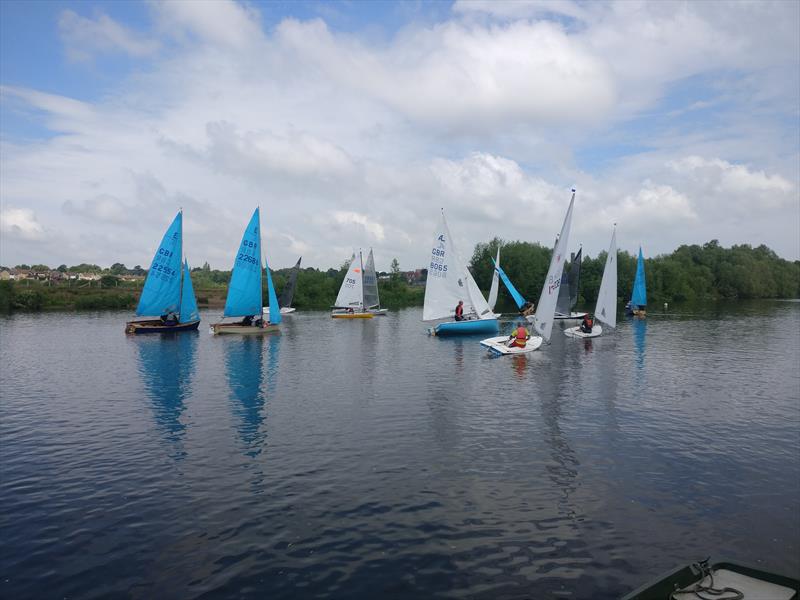 Border Counties Midweek Series at Chester Sailing & Canoeing Club photo copyright Mike Harvey taken at Chester Sailing & Canoeing Club and featuring the Dinghy class