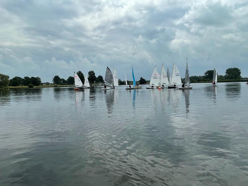 Border Counties Midweek Sailing at Nantwich & Border Counties SC photo copyright John Harrison taken at Nantwich & Border Counties Sailing Club and featuring the Dinghy class