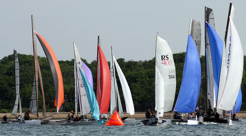 The Solent Slog 2010 photo copyright Rich Thoroughgood taken at Weston Sailing Club and featuring the Dinghy class